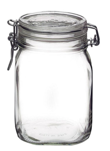Rocco bormioli bormioli weckpot inmaakpot vierkant 0,75ltr fido pak a 6 st