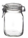 Rocco bormioli klempot vierkant 0,75ltr fido pak a 6 st