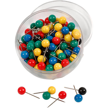 Http: www.cchobby.nl kaart-pinnen-l-17-mm-d-6-mm-diverse-kleuren-100-div-1-doos