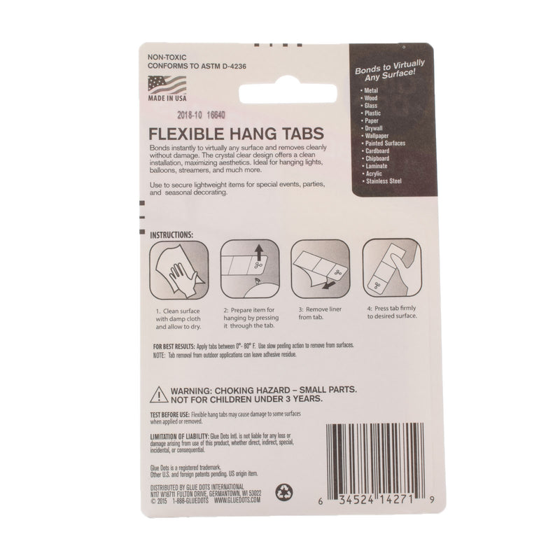 Load image into Gallery viewer, Glue dots • flexible hang tabs
