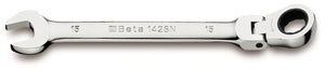 Beta omschakelbare ratelringsteeksleutel met kniegewricht 142sn 8 - 001420208