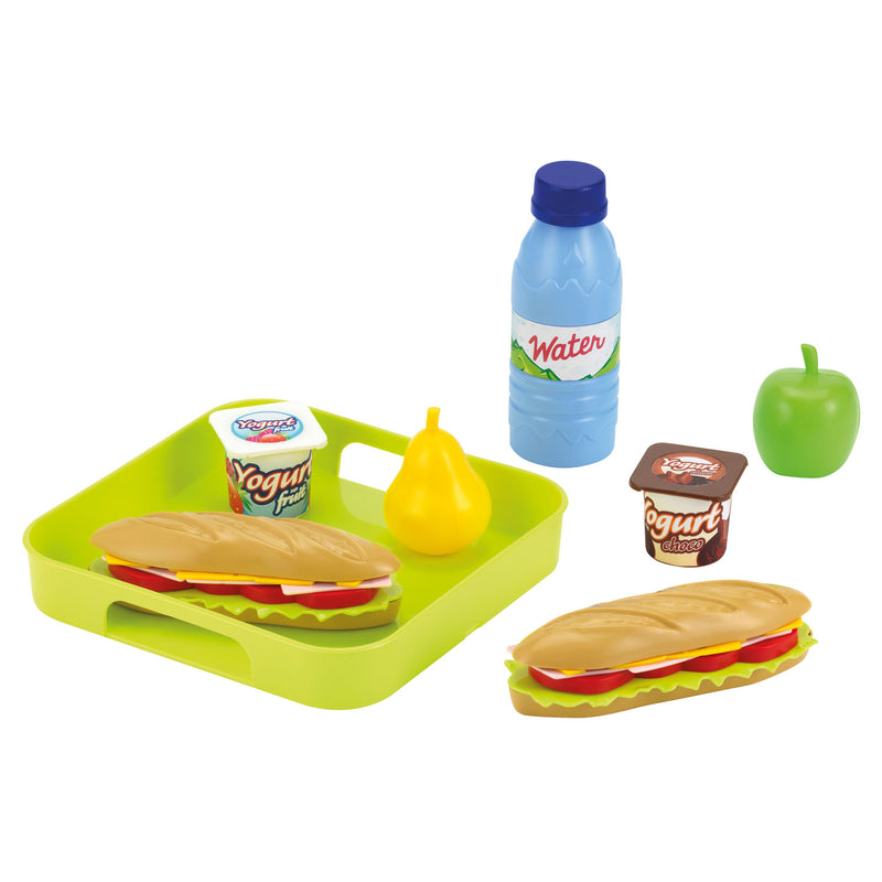 Afbeelding laden in galerijviewer, Ecoffier ecoiffier chef sandwich set op dienblad
