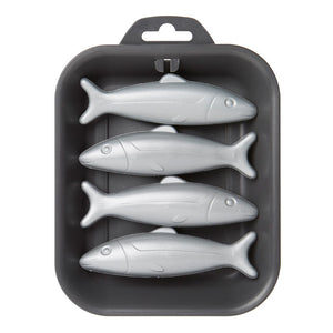 Ecoffier ecoiffier speelgoed dienblad 100% chef met vlees of vis - rollenspel.