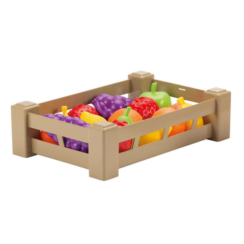 Load image into Gallery viewer, Ecoiffier 100% chef fruit of groenten in kratje
