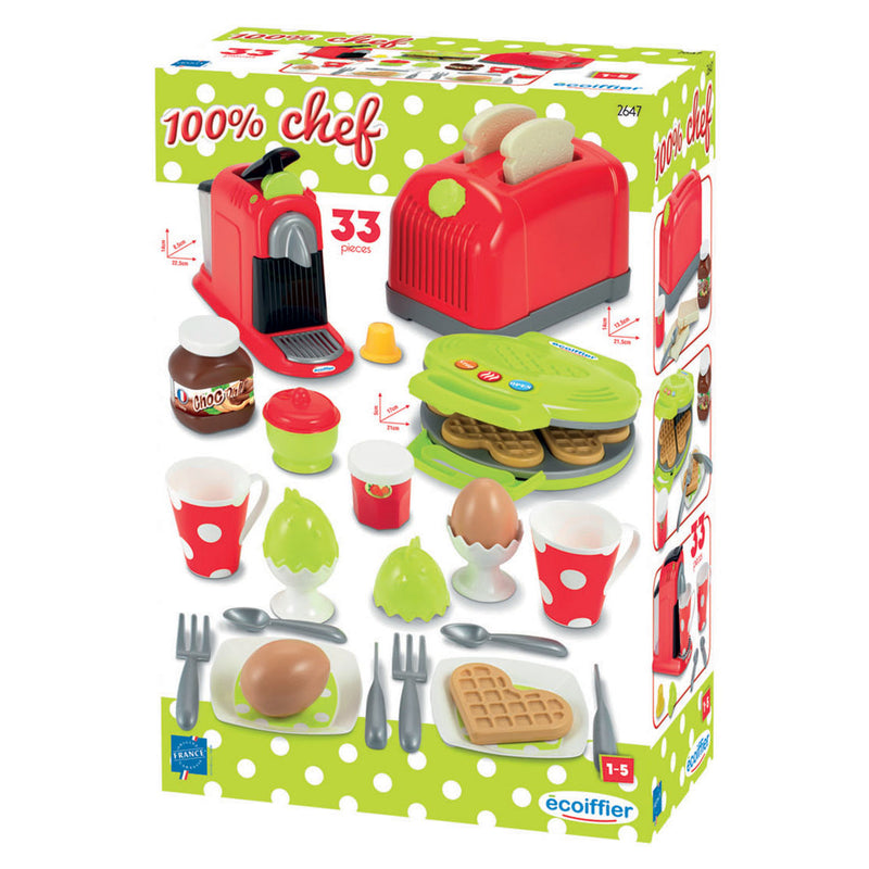 Load image into Gallery viewer, Ecoiffier 100% Chef Keukenset Compleet

