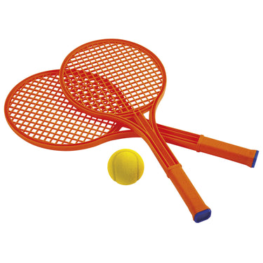 Ecoffier ecoiffier tennis speelgoedset voor kinderen - pastelkleurig racketspel.