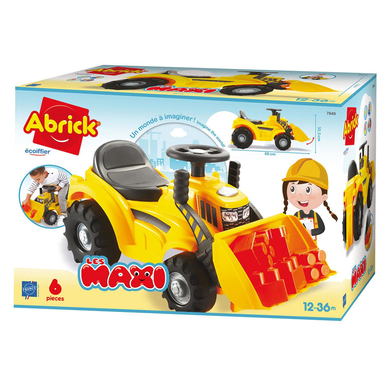 Load image into Gallery viewer, Abrick maxi looptractor met voorlader
