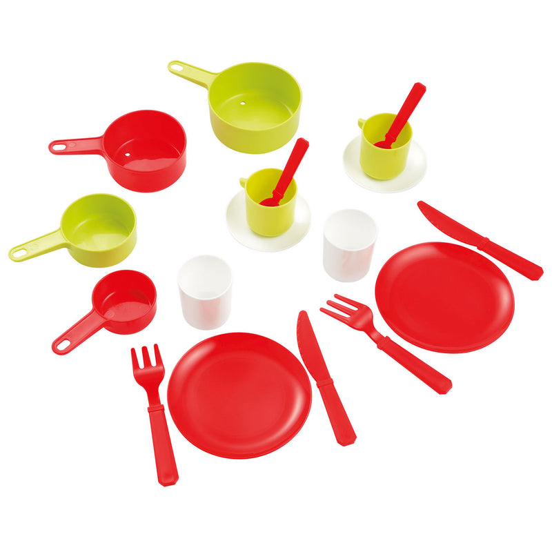 Load image into Gallery viewer, Ecoiffier 100% chef pan met servies
