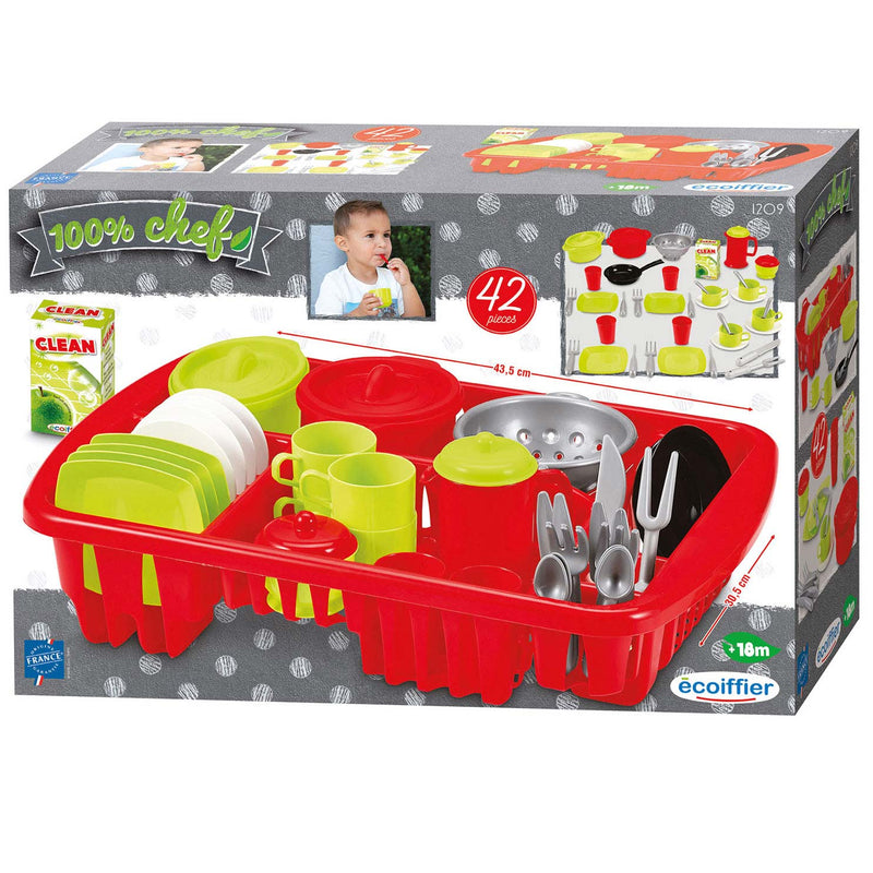 Load image into Gallery viewer, Ecoffier ecoiffier 100% chef afwasset - 42dlg.
