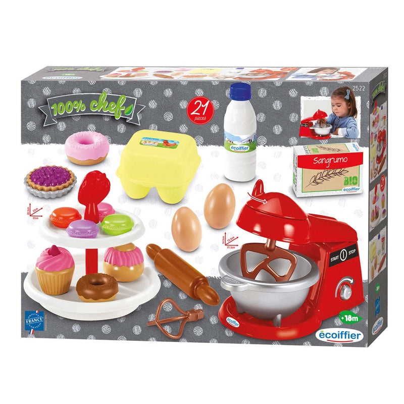 Load image into Gallery viewer, Ecoiffier 100% patisserie set, 21dlg.

