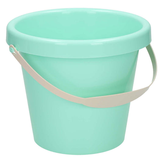 Ecoiffier emmer kleur met rand, 19cm