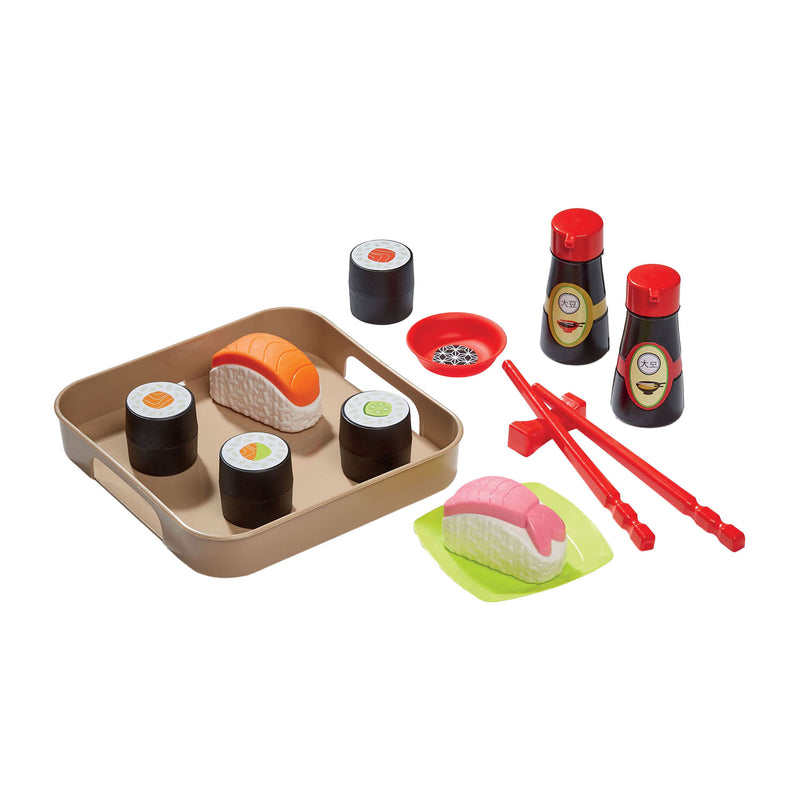 Afbeelding laden in galerijviewer, Écoiffier ecoiffier speeleten sushi speelset - 14dlg.
