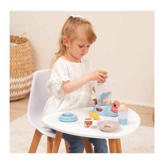 Écoiffier ecoiffier nursery verzorging - baby's voedingsset in koffer - 8dlg.