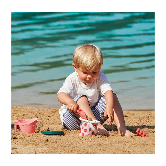 Écoiffier ecoiffier strandset aardbei - 4dlg.