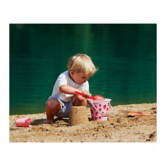 Ecoiffier strandset aardbei - 6dlg.
