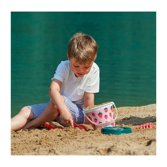 Ecoiffier strandset aardbei - 6dlg.