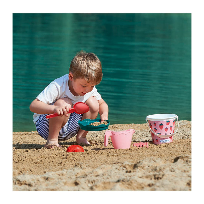 Load image into Gallery viewer, Ecoiffier strandset aardbei - 6dlg.
