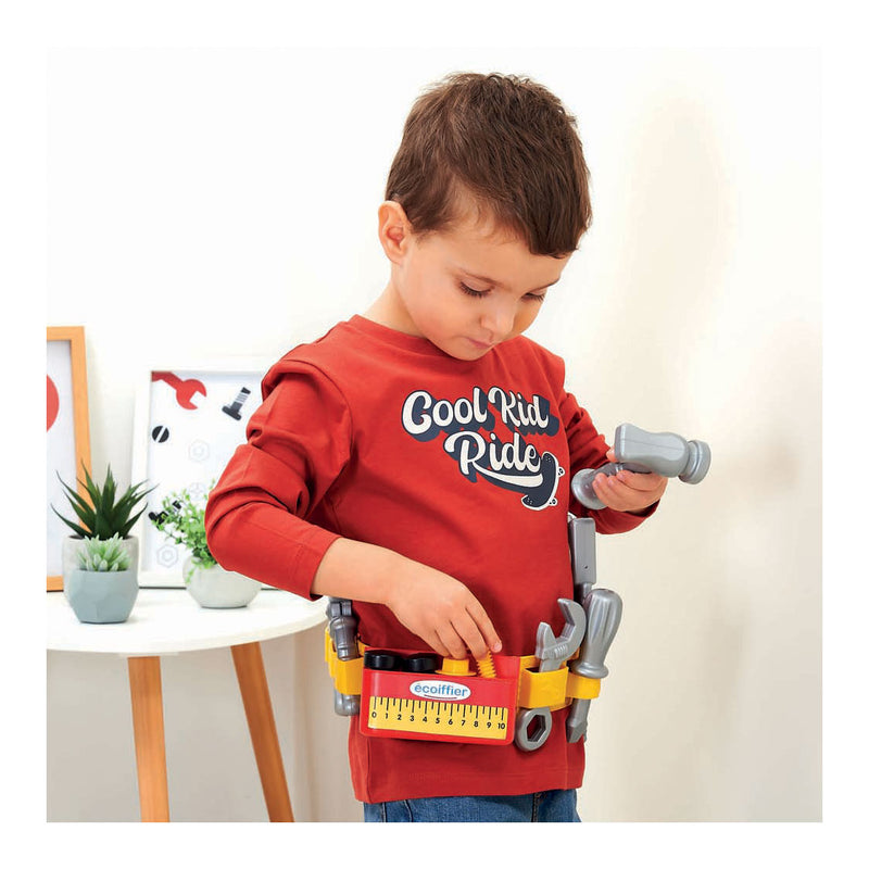 Load image into Gallery viewer, Ecoiffier gereedschapsriem in kofffer met accessoires, 14dlg.

