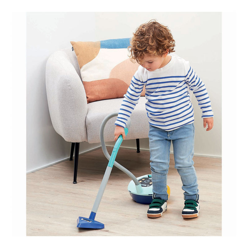 Afbeelding laden in galerijviewer, Écoiffier ecoiffier clean home speelgoed stofzuiger blauw
