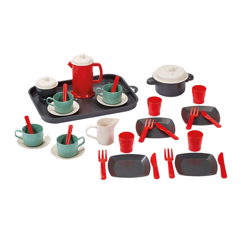Afbeelding laden in galerijviewer, Écoiffier ecoiffier 100% chef thee en dinerset
