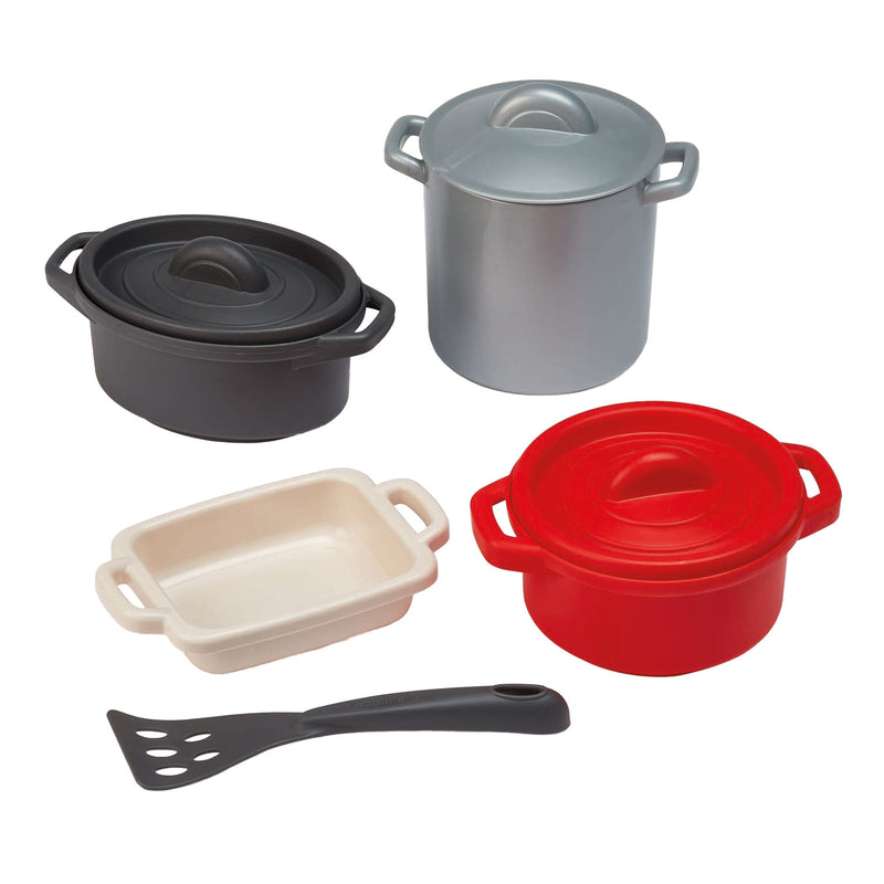 Load image into Gallery viewer, Écoiffier ecoiffier 100% chef pannen en eetset - 8dlg.
