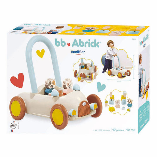 Ecoiffier abrick ecoiffier bb abrick loopwagen - 17dlg.