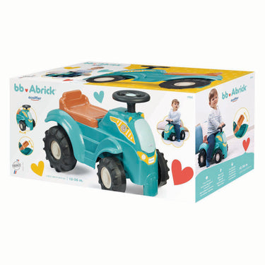 Ecoiffier bb abrick bestuurbare tractor