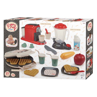Ecoiffier 100% chef keukenapparatuur - 21dlg.