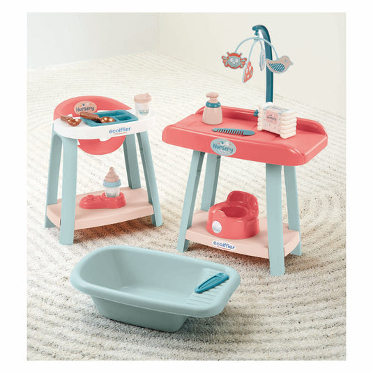 Écoiffier ecoiffier nursery babykamerset 3-in-1