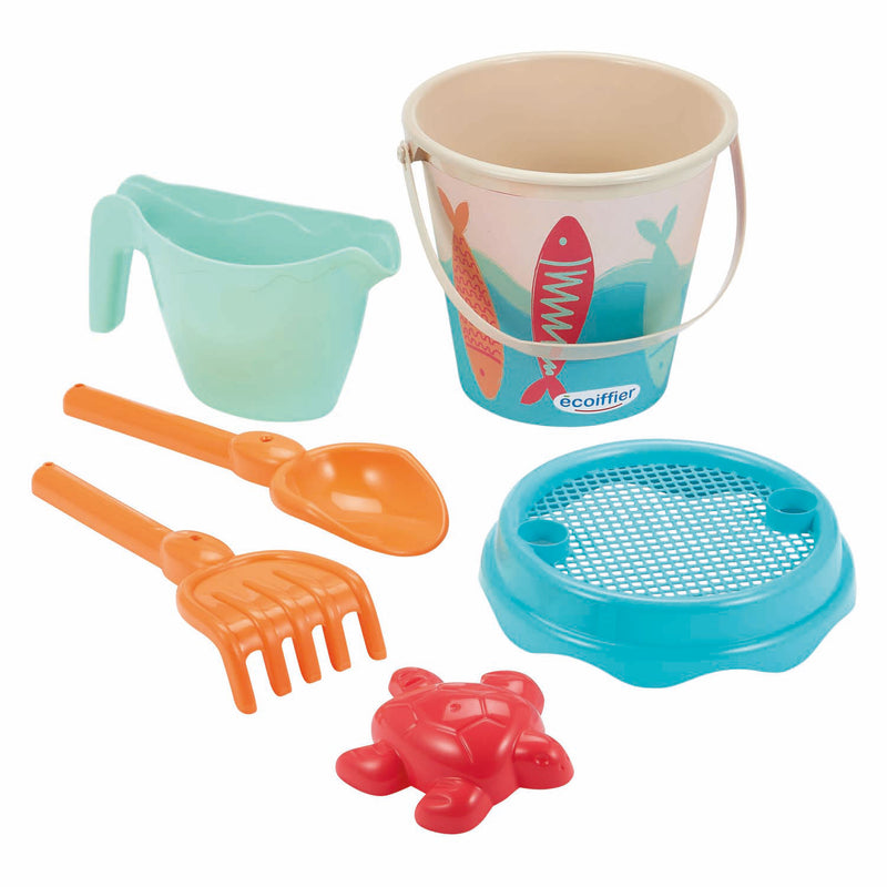Afbeelding laden in galerijviewer, Écoiffier ecoiffier zandemmer sardine - 17cm 6dlg.
