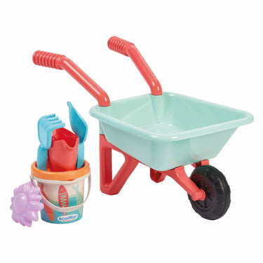 Ecoiffier kruiwagen met accessoires - 7dlg.