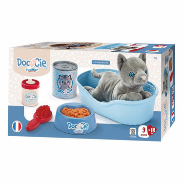 Ecoiffier doc cie kat met accessoires - 9dlg.