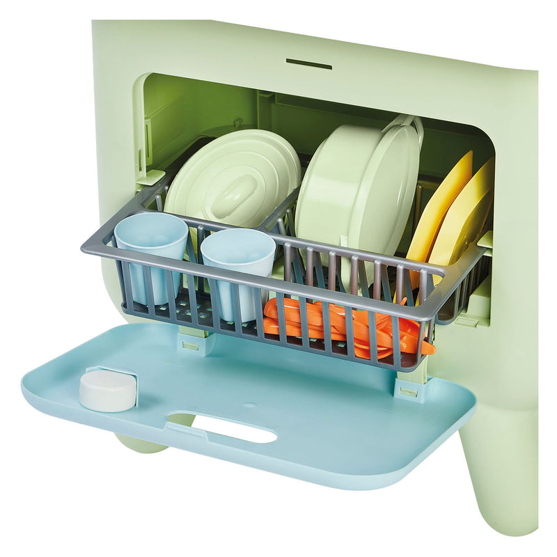 ギャラリービューアに画像をロードする, Ecoiffier eociffier vert azur saliekleurige keuken - 17dlg.
