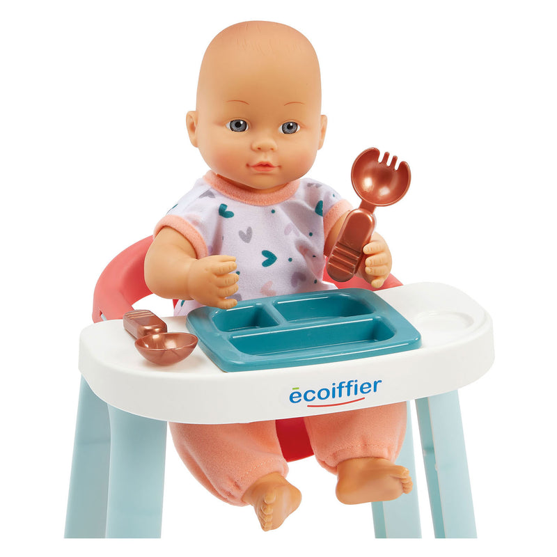 Afbeelding laden in galerijviewer, Ecoiffier nursery 3in1 babykamer met babypop- 8dlg.
