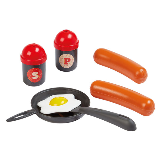 Ecoiffier 100% chef eten en servies set - 100dlg.
