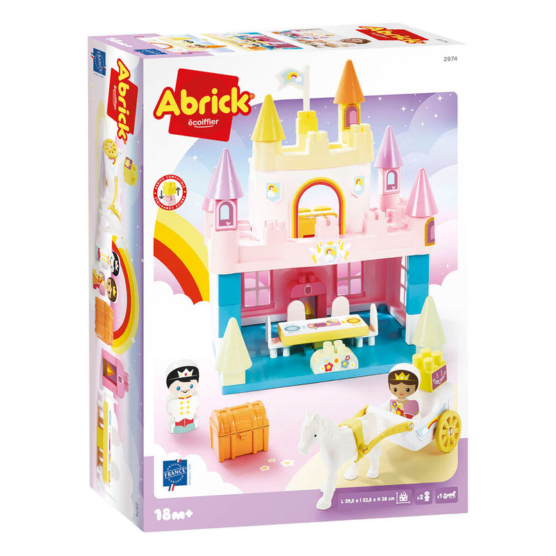 Afbeelding laden in galerijviewer, Ecoiffier abrick bouwblokken regenboog kasteel

