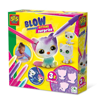 Ses blow airbrush pens - katjes surprise 3x