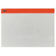 Handige hoesjes od pvc 18x27cm a5 rood zipsluiting
