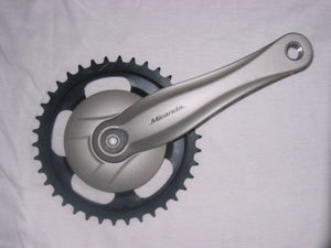 Miranda crankstel 38t 3 32 zilver