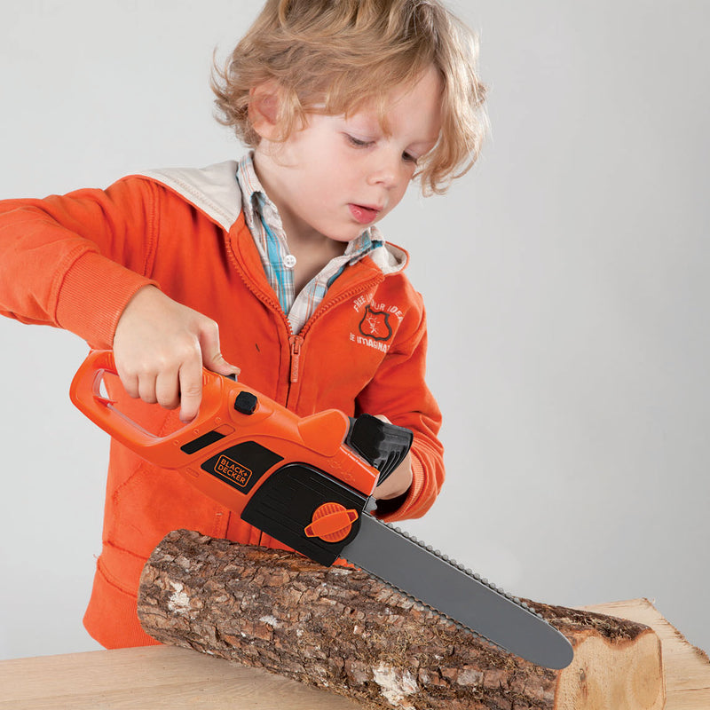 Load image into Gallery viewer, Smoby Black Decker Kettingzaag

