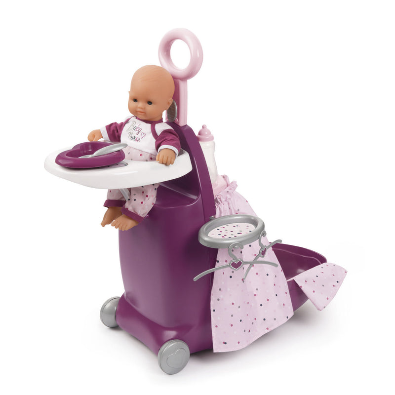 Load image into Gallery viewer, Smoby Baby Nurse Verzorgings Trolley 3in1
