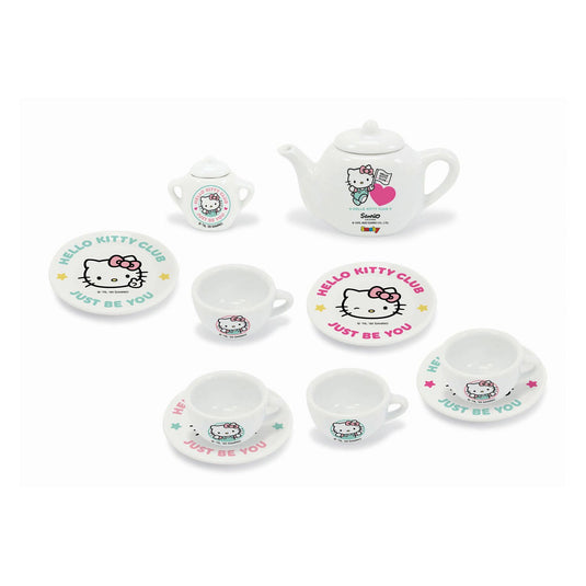 Smoby Hello Kitty Porseleinen Theeset 12dlg.