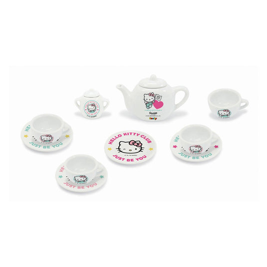 Smoby Hello Kitty Porseleinen Theeset 12dlg.