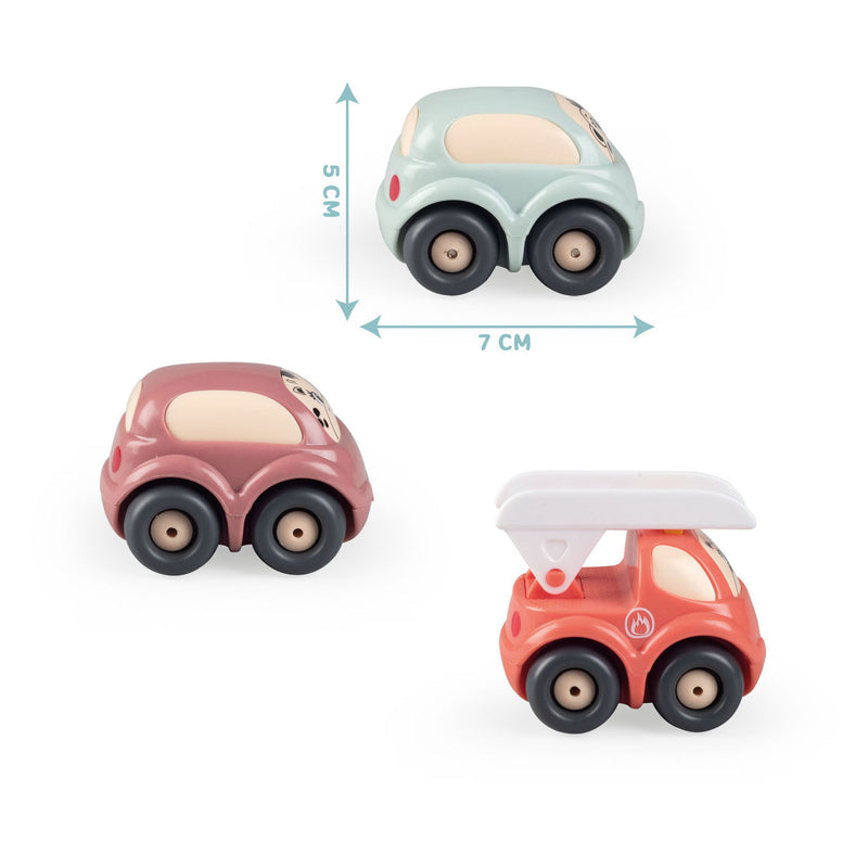Load image into Gallery viewer, Smoby Little Voertuigen, 3st.
