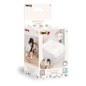 Smoby - Baby Nurse Luiers 4 stuks