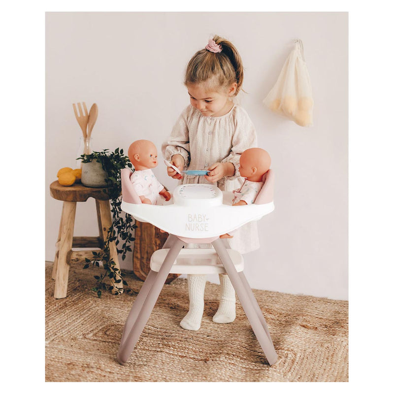 Load image into Gallery viewer, Smoby Baby Nurse Babystoel voor 2 Poppen
