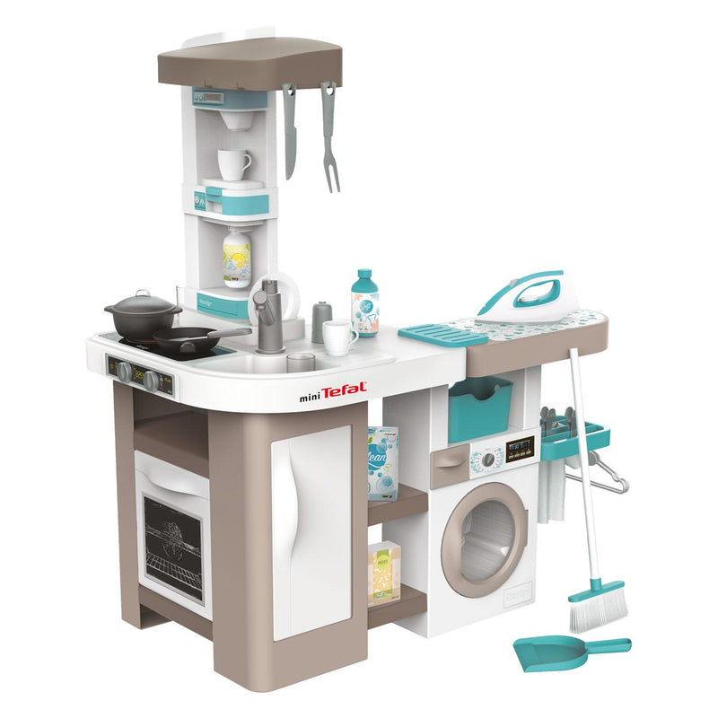 Load image into Gallery viewer, Smoby Tefal Keuken met Huishoudstation 36dlg.

