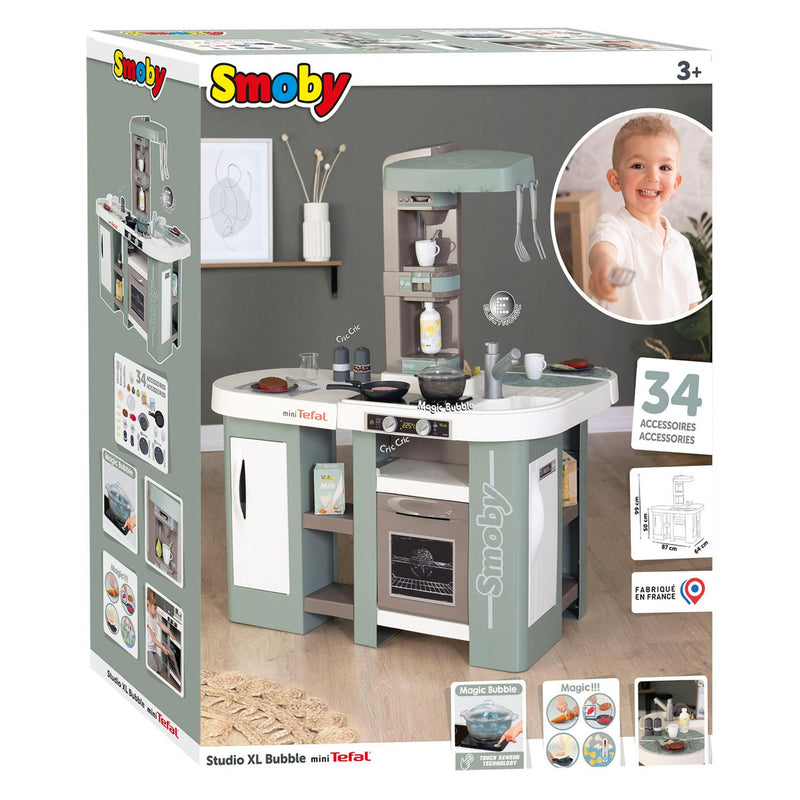 Load image into Gallery viewer, Smoby Tefal Studio Bubbel Keuken XL 34dlg.
