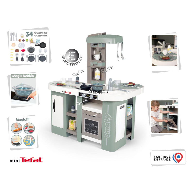 Load image into Gallery viewer, Smoby Tefal Studio Bubbel Keuken XL 34dlg.

