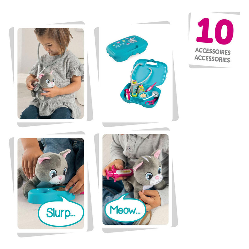 Load image into Gallery viewer, Smoby Dierendokter Speelset 10dlg.

